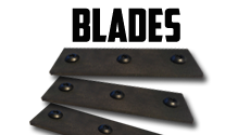 weld spatter blades